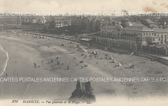 Cartes postales anciennes > CARTES POSTALES > carte postale ancienne > cartes-postales-ancienne.com Pyrenees atlantiques  Biarritz