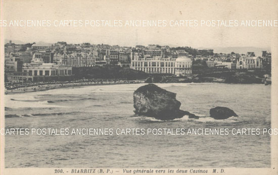 Cartes postales anciennes > CARTES POSTALES > carte postale ancienne > cartes-postales-ancienne.com Pyrenees atlantiques  Biarritz