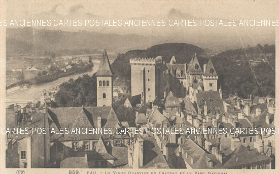 Cartes postales anciennes > CARTES POSTALES > carte postale ancienne > cartes-postales-ancienne.com Pyrenees atlantiques  Pau