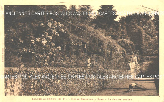 Cartes postales anciennes > CARTES POSTALES > carte postale ancienne > cartes-postales-ancienne.com Pyrenees atlantiques  Salies De Bearn