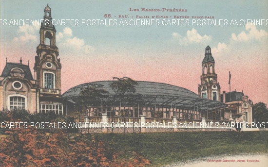 Cartes postales anciennes > CARTES POSTALES > carte postale ancienne > cartes-postales-ancienne.com Pyrenees atlantiques  Pau