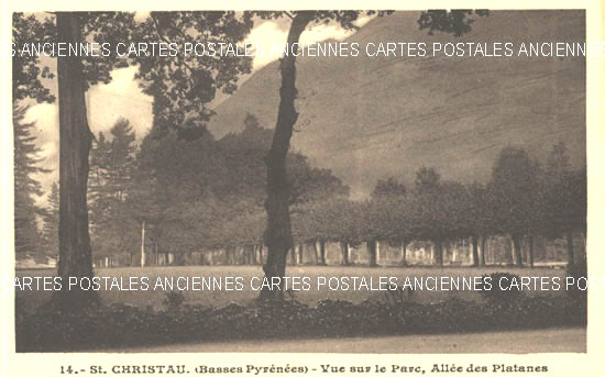 Cartes postales anciennes > CARTES POSTALES > carte postale ancienne > cartes-postales-ancienne.com Pyrenees atlantiques  Lurbe Saint Christau