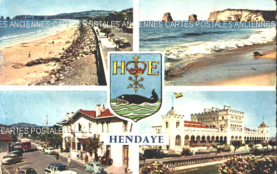 Cartes postales anciennes > CARTES POSTALES > carte postale ancienne > cartes-postales-ancienne.com Pyrenees atlantiques  Hendaye