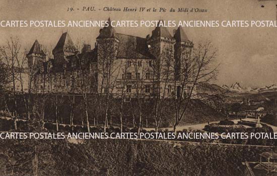 Cartes postales anciennes > CARTES POSTALES > carte postale ancienne > cartes-postales-ancienne.com Pyrenees atlantiques  Pau