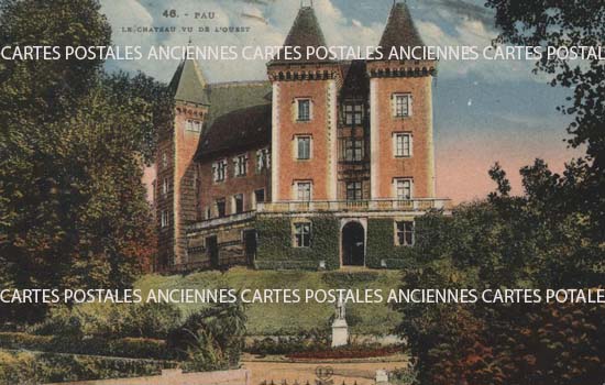 Cartes postales anciennes > CARTES POSTALES > carte postale ancienne > cartes-postales-ancienne.com Pyrenees atlantiques  Pau