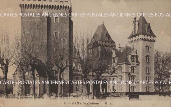 Cartes postales anciennes > CARTES POSTALES > carte postale ancienne > cartes-postales-ancienne.com Pyrenees atlantiques  Pau