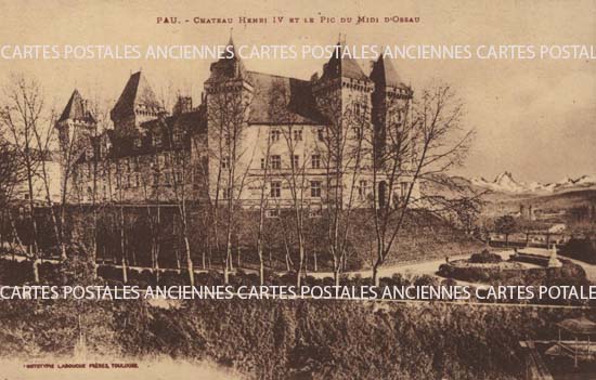 Cartes postales anciennes > CARTES POSTALES > carte postale ancienne > cartes-postales-ancienne.com Pyrenees atlantiques  Pau