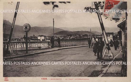 Cartes postales anciennes > CARTES POSTALES > carte postale ancienne > cartes-postales-ancienne.com Pyrenees atlantiques  Hendaye