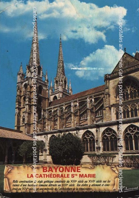 Cartes postales anciennes > CARTES POSTALES > carte postale ancienne > cartes-postales-ancienne.com Nouvelle aquitaine Bayonne