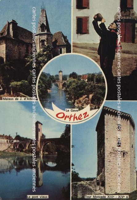 Cartes postales anciennes > CARTES POSTALES > carte postale ancienne > cartes-postales-ancienne.com Nouvelle aquitaine Orthez