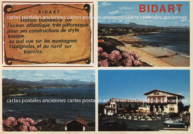 Cartes postales anciennes > CARTES POSTALES > carte postale ancienne > cartes-postales-ancienne.com Nouvelle aquitaine Bidart