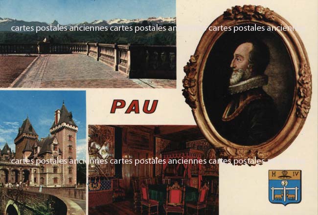 Cartes postales anciennes > CARTES POSTALES > carte postale ancienne > cartes-postales-ancienne.com Nouvelle aquitaine Pau