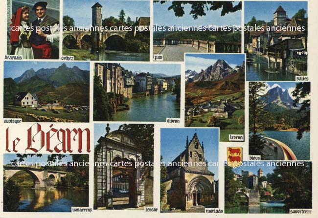 Cartes postales anciennes > CARTES POSTALES > carte postale ancienne > cartes-postales-ancienne.com Nouvelle aquitaine Sauveterre De Bearn