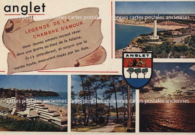 Cartes postales anciennes > CARTES POSTALES > carte postale ancienne > cartes-postales-ancienne.com Nouvelle aquitaine Anglet