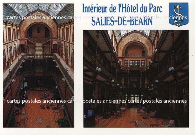 Cartes postales anciennes > CARTES POSTALES > carte postale ancienne > cartes-postales-ancienne.com Nouvelle aquitaine Salies De Bearn