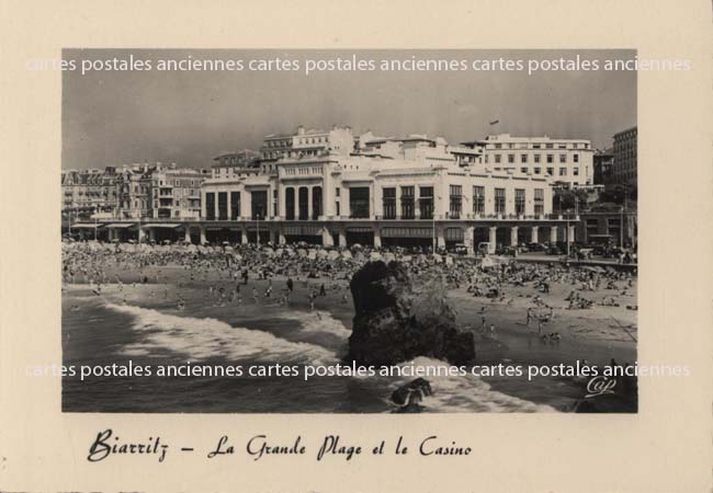 Cartes postales anciennes > CARTES POSTALES > carte postale ancienne > cartes-postales-ancienne.com Nouvelle aquitaine Biarritz