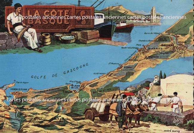 Cartes postales anciennes > CARTES POSTALES > carte postale ancienne > cartes-postales-ancienne.com Nouvelle aquitaine Biarritz
