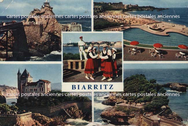 Cartes postales anciennes > CARTES POSTALES > carte postale ancienne > cartes-postales-ancienne.com Nouvelle aquitaine Biarritz