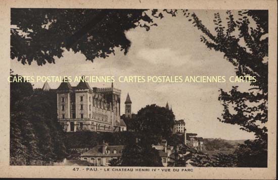 Cartes postales anciennes > CARTES POSTALES > carte postale ancienne > cartes-postales-ancienne.com Nouvelle aquitaine Pau