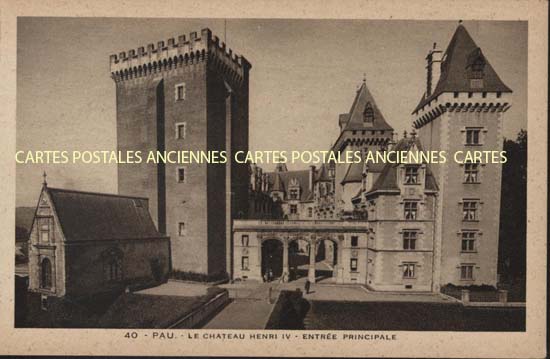 Cartes postales anciennes > CARTES POSTALES > carte postale ancienne > cartes-postales-ancienne.com Nouvelle aquitaine Pau
