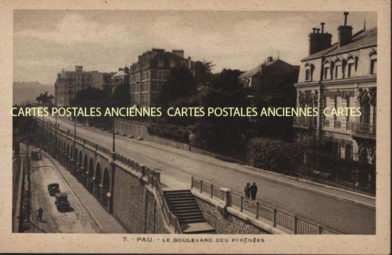 Cartes postales anciennes > CARTES POSTALES > carte postale ancienne > cartes-postales-ancienne.com Nouvelle aquitaine Pau
