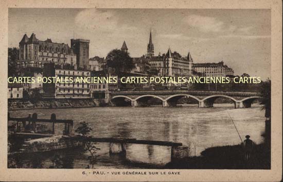 Cartes postales anciennes > CARTES POSTALES > carte postale ancienne > cartes-postales-ancienne.com Nouvelle aquitaine Pau