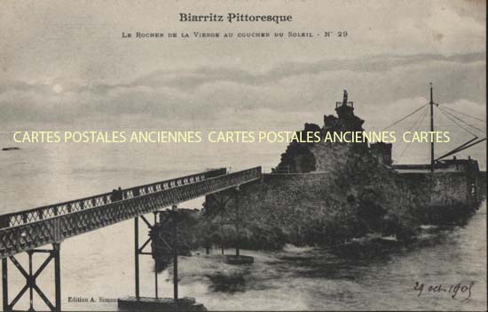 Cartes postales anciennes > CARTES POSTALES > carte postale ancienne > cartes-postales-ancienne.com Nouvelle aquitaine Biarritz