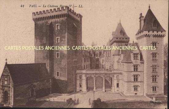Cartes postales anciennes > CARTES POSTALES > carte postale ancienne > cartes-postales-ancienne.com Nouvelle aquitaine Pau