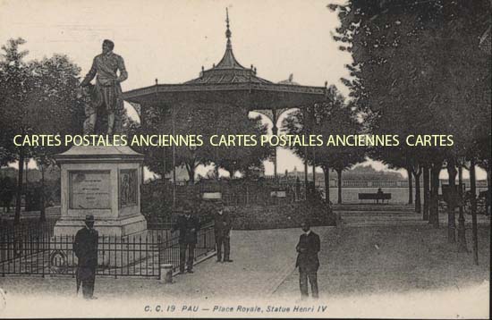 Cartes postales anciennes > CARTES POSTALES > carte postale ancienne > cartes-postales-ancienne.com Nouvelle aquitaine Pau