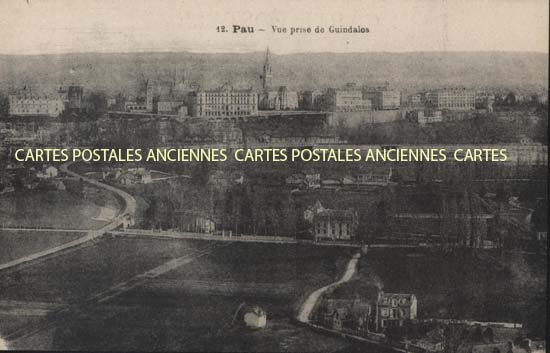 Cartes postales anciennes > CARTES POSTALES > carte postale ancienne > cartes-postales-ancienne.com Nouvelle aquitaine Pau