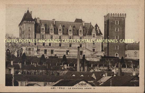 Cartes postales anciennes > CARTES POSTALES > carte postale ancienne > cartes-postales-ancienne.com Nouvelle aquitaine Pau