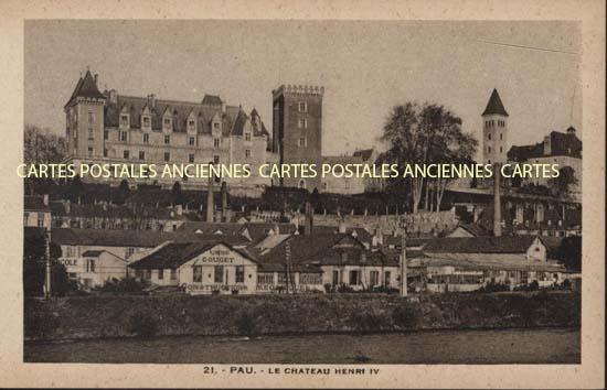 Cartes postales anciennes > CARTES POSTALES > carte postale ancienne > cartes-postales-ancienne.com Nouvelle aquitaine Pau