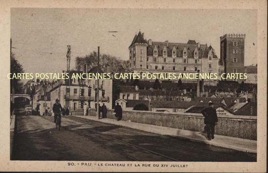 Cartes postales anciennes > CARTES POSTALES > carte postale ancienne > cartes-postales-ancienne.com Nouvelle aquitaine Pau