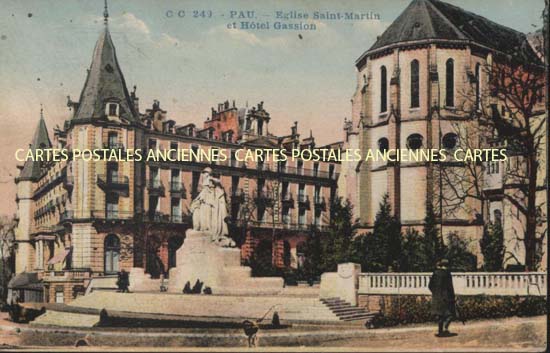 Cartes postales anciennes > CARTES POSTALES > carte postale ancienne > cartes-postales-ancienne.com Nouvelle aquitaine Pau