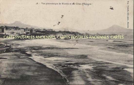Cartes postales anciennes > CARTES POSTALES > carte postale ancienne > cartes-postales-ancienne.com Nouvelle aquitaine Biarritz