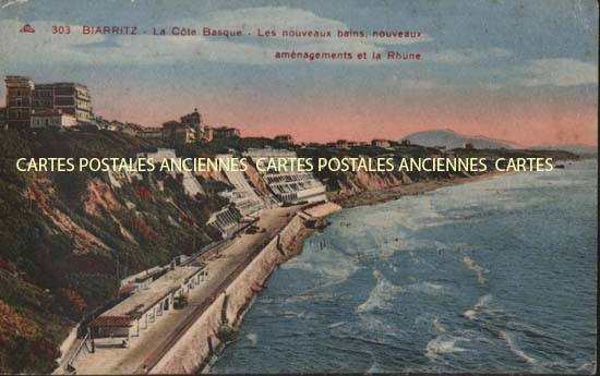 Cartes postales anciennes > CARTES POSTALES > carte postale ancienne > cartes-postales-ancienne.com Nouvelle aquitaine Biarritz