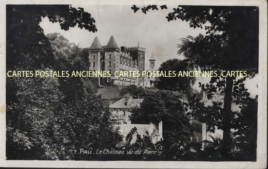 Cartes postales anciennes > CARTES POSTALES > carte postale ancienne > cartes-postales-ancienne.com Nouvelle aquitaine Pau