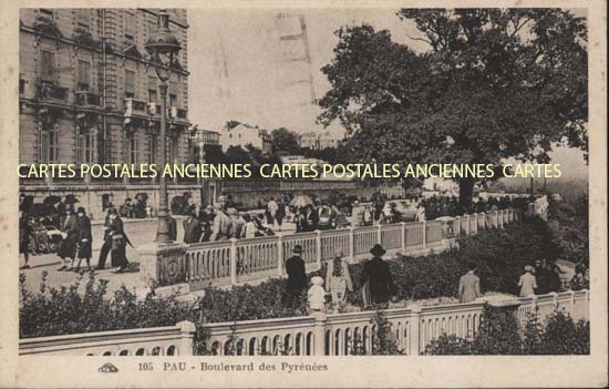 Cartes postales anciennes > CARTES POSTALES > carte postale ancienne > cartes-postales-ancienne.com Nouvelle aquitaine Pau