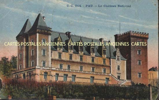 Cartes postales anciennes > CARTES POSTALES > carte postale ancienne > cartes-postales-ancienne.com Nouvelle aquitaine Pau