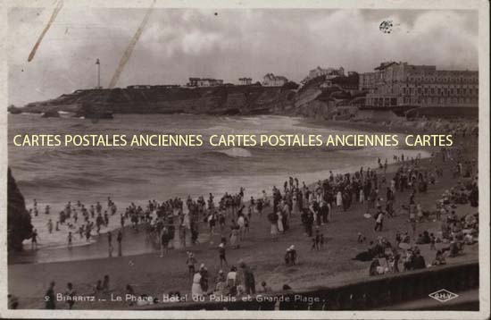 Cartes postales anciennes > CARTES POSTALES > carte postale ancienne > cartes-postales-ancienne.com Nouvelle aquitaine Biarritz