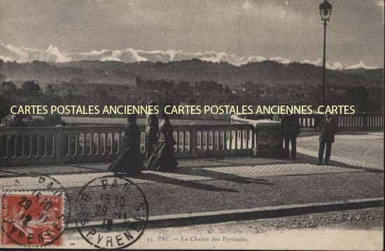 Cartes postales anciennes > CARTES POSTALES > carte postale ancienne > cartes-postales-ancienne.com Nouvelle aquitaine Pau