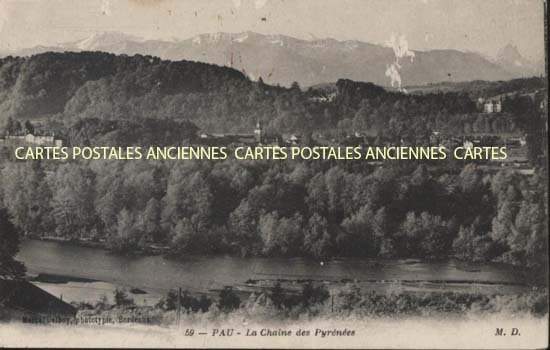 Cartes postales anciennes > CARTES POSTALES > carte postale ancienne > cartes-postales-ancienne.com Nouvelle aquitaine Pau