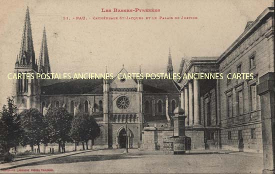 Cartes postales anciennes > CARTES POSTALES > carte postale ancienne > cartes-postales-ancienne.com Nouvelle aquitaine Pau