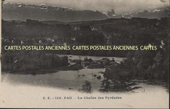 Cartes postales anciennes > CARTES POSTALES > carte postale ancienne > cartes-postales-ancienne.com Nouvelle aquitaine Pau