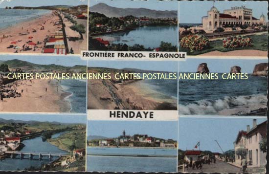 Cartes postales anciennes > CARTES POSTALES > carte postale ancienne > cartes-postales-ancienne.com Nouvelle aquitaine Hendaye