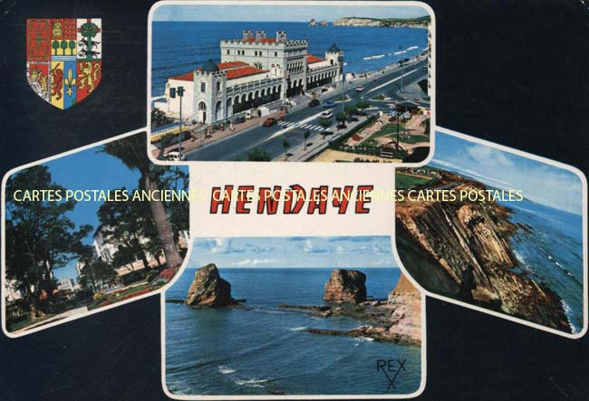 Cartes postales anciennes > CARTES POSTALES > carte postale ancienne > cartes-postales-ancienne.com Nouvelle aquitaine Hendaye