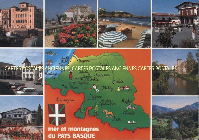 Cartes postales anciennes > CARTES POSTALES > carte postale ancienne > cartes-postales-ancienne.com Nouvelle aquitaine Pyrenees atlantiques Cambo Les Bains