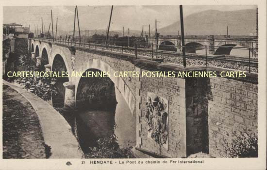 Cartes postales anciennes > CARTES POSTALES > carte postale ancienne > cartes-postales-ancienne.com Nouvelle aquitaine Hendaye