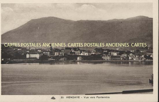 Cartes postales anciennes > CARTES POSTALES > carte postale ancienne > cartes-postales-ancienne.com Nouvelle aquitaine Hendaye
