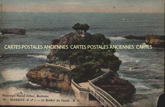 Cartes postales anciennes > CARTES POSTALES > carte postale ancienne > cartes-postales-ancienne.com Nouvelle aquitaine Biarritz